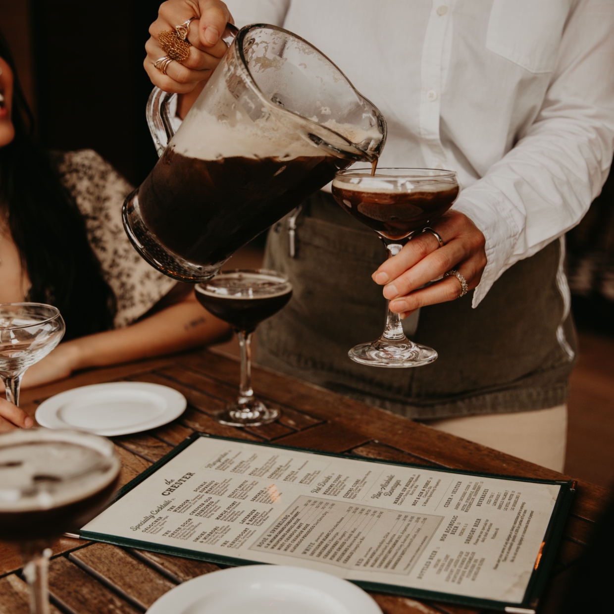 Espresso Martini Pitchers at The Chester