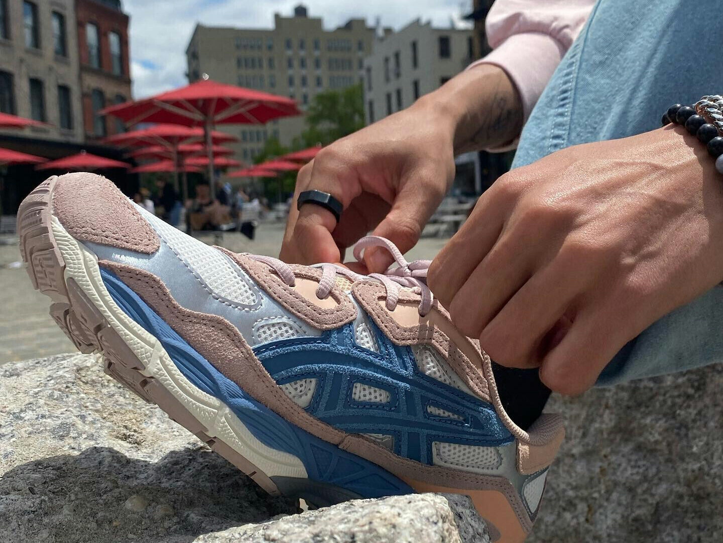 Asics summer sneakers available at SNS in the Meatpacking District