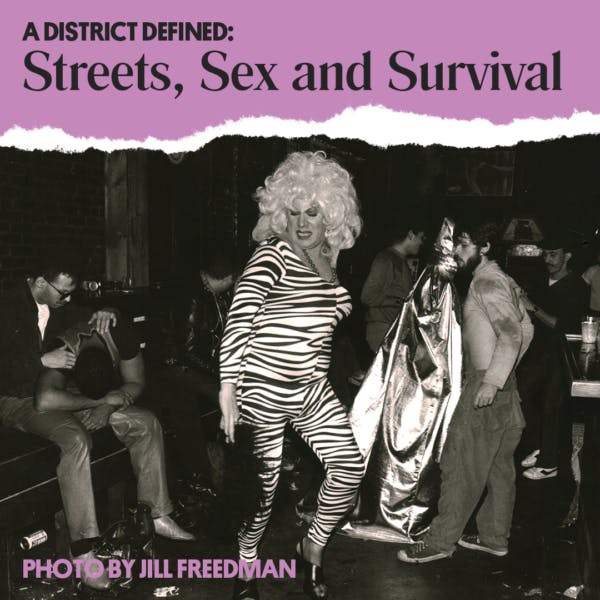 Jill Freedman photo of the Meatpacking District's queer nightlife scene in the 80s and 90s.