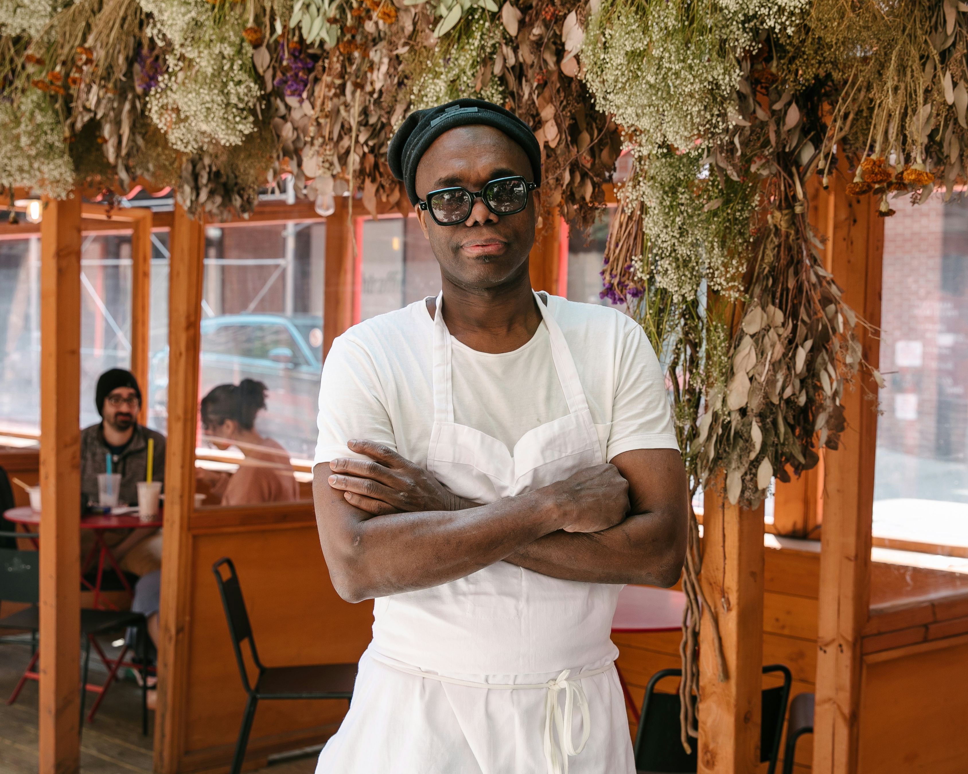 Photo of Amadou Ly at Chelsea Market in the Meatpacking District
